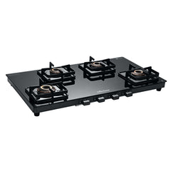 Surya Flame "LUX COOKTOP" L.P.G Stove 4 Burner, ISI Certified, Doorstep Services, 5 Years Warranty