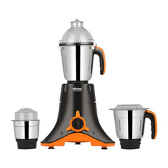 Surya Flame Black Thunder Mixer Grinder – 750W, 3 Stainless Steel Jars, Food-Grade, 2-Year Warranty